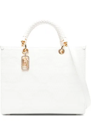 Elisabetta Franchi Patterned-jacquard tote bag