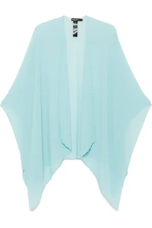 Emporio Armani Butterfly chiffon cape