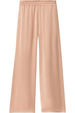 Fabiana Filippi Satin wide-leg trousers