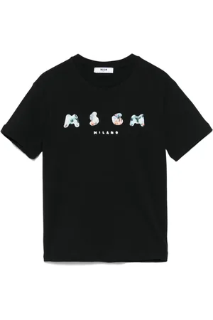 Msgm Logo-print T-shirt