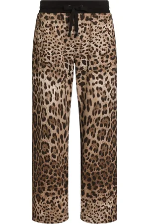 Dolce & Gabbana Leopard-print track pants