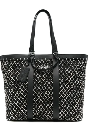 Kenzo Net-overlay tote bag