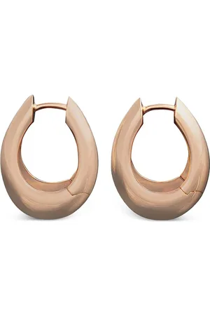 Ananya 18K rose gold Chakra hoop earrings