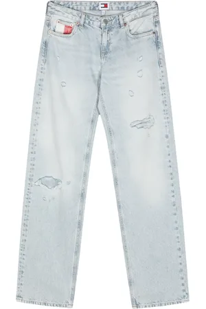 Tommy Hilfiger Mid-rise straight-leg jeans