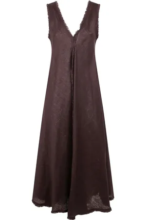 P.A.R.O.S.H. Fringe-edge maxi dress