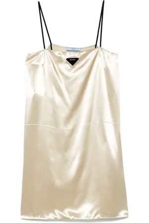 Prada Triangle-logo dress