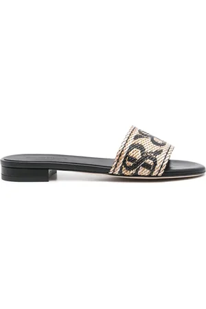 ERMANNO SCERVINO Logo-jacquard sandals