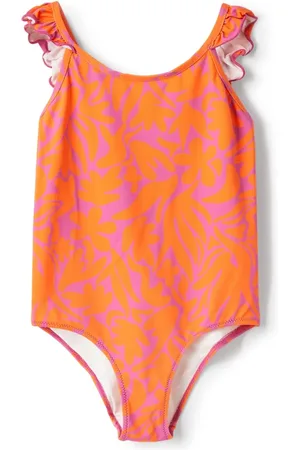Il gufo Ruffle-detail swimsuit