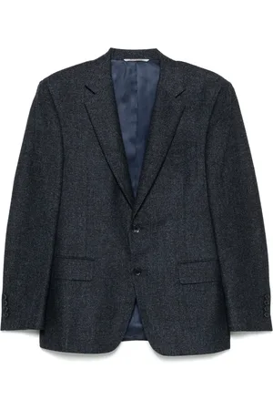 CANALI Mélange-effect blazer