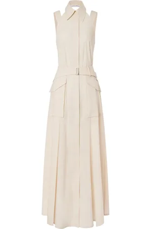 Alberta Ferretti Belted maxi dress
