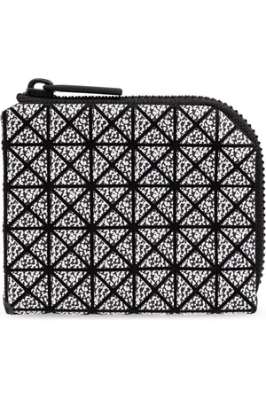Issey Miyake Geometric-pattern cotton wallet