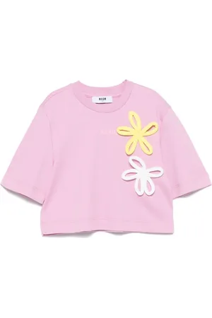 Msgm Cropped T-shirt