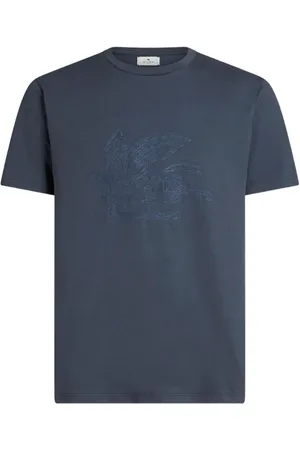 Etro Maxi-Pegaso embroidered T-shirt