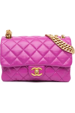 CHANEL 2021-2024 Small Quilted Lambskin Pillow Crush Flap shoulder bag