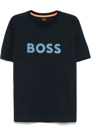 HUGO BOSS Logo-stamp T-shirt