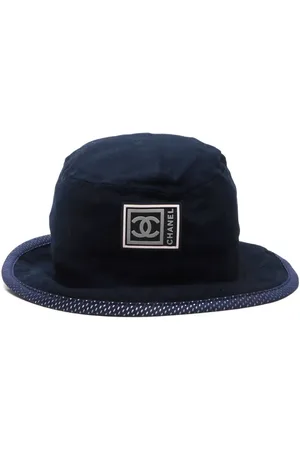 CHANEL 2000s Sports Line bucket hat