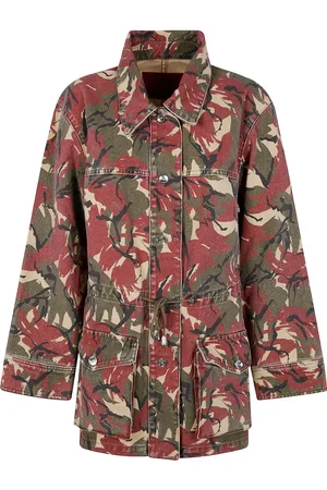 Paco rabanne Camo-print jacket
