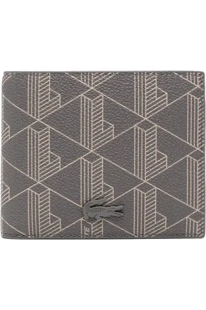 Lacoste Monogram castlerock bi-fold wallet