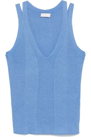 Liu Jo Lurex?? knitted tank top