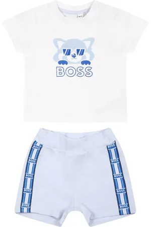 HUGO BOSS Logo t-shirt and shorts set