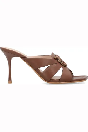 Pinko Love Birds-plaque sandals