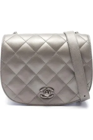 CHANEL 2021 CC turn-lock handbag