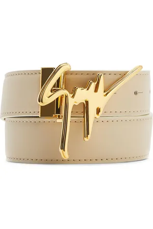 Giuseppe Zanotti Logo-buckle leather belt