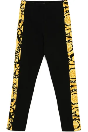 VERSACE Graphic-print leggings