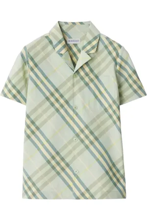 Burberry Check pattern shirt