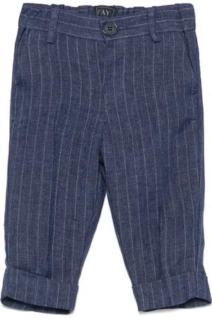 FAY Pinstriped trousers