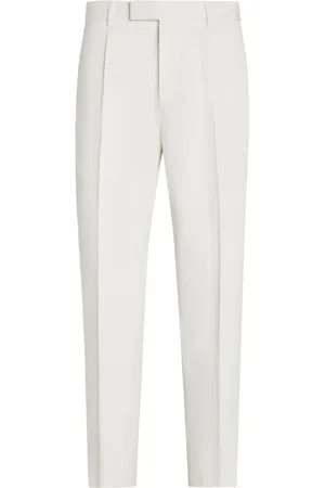Ermenegildo Zegna Pressed-crease trousers