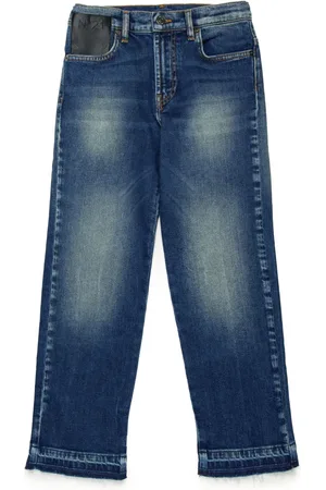 Nº21 Logo-embroidered jeans