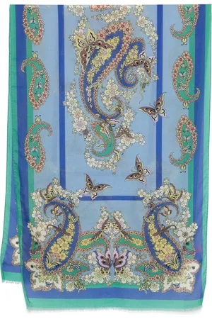 Etro Floral-print scarf