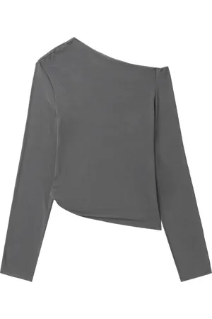 tout a coup Asymmetric-neck top