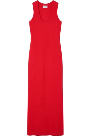 ST. JOHN Ribbed-knit dress