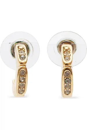 Dior 2000s rhinestones earrings