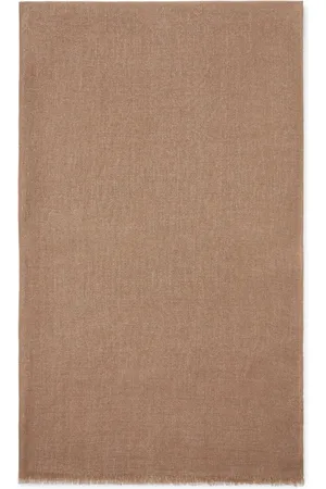 Brunello Cucinelli Frayed-edge scarf