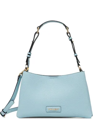 Twin-Set Logo patch shoulder bag