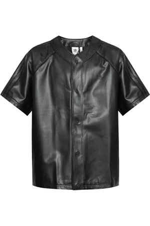 adidas Faux-leather shirt
