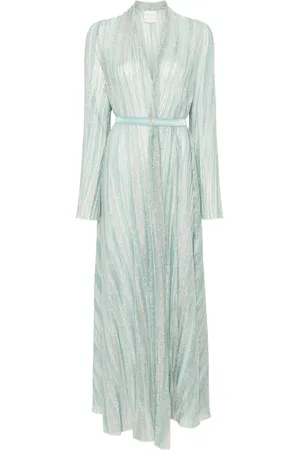 FORTE FORTE Lurex midi dress