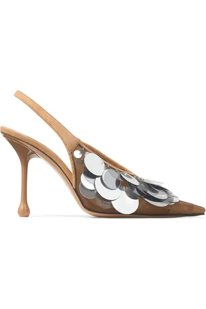 Jimmy Choo 95mm Isa embellished pumps