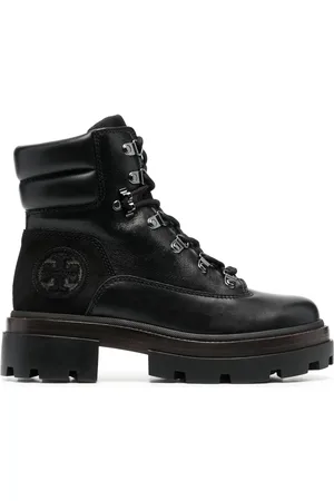 Tory Burch Lug Miller leather boots