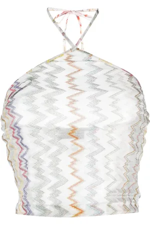 Missoni Zigzag halterneck top