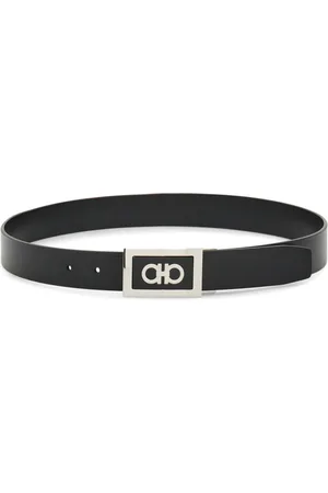 Salvatore Ferragamo Reversible-buckle leather belt