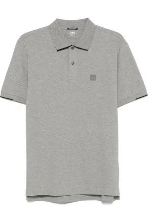 C.P. Company Logo-appliqué polo shirt