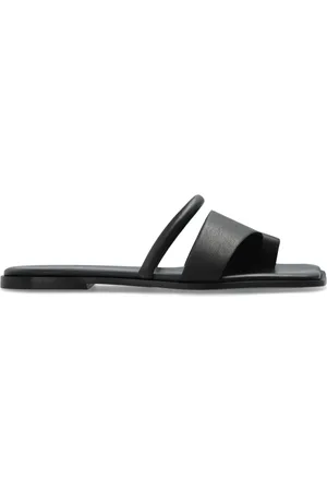 vic matiè Leather slides