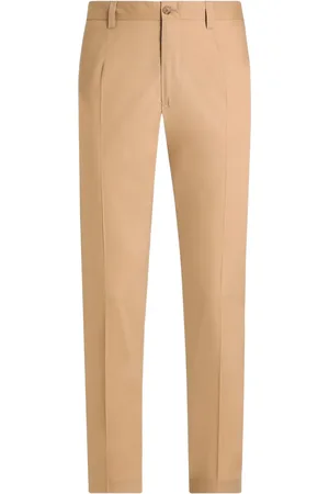 Dolce & Gabbana Pressed-crease chinos