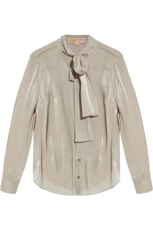 Michael Kors Gathered-tie blouse