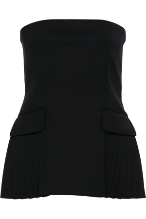 Simkhai Vita Bustier pleated top