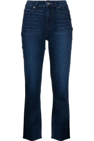 Paige Cindy cropped slim-fit jeans